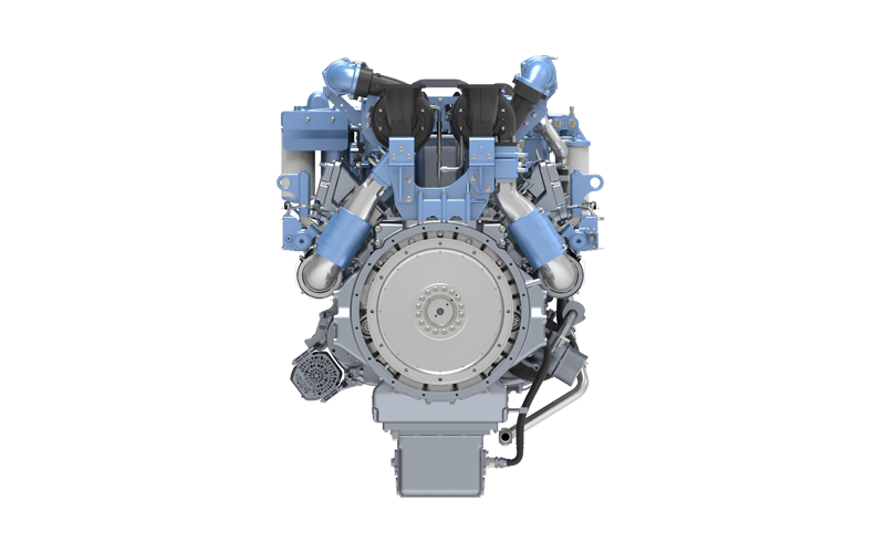 Excavator Engine 12M25 - detail view