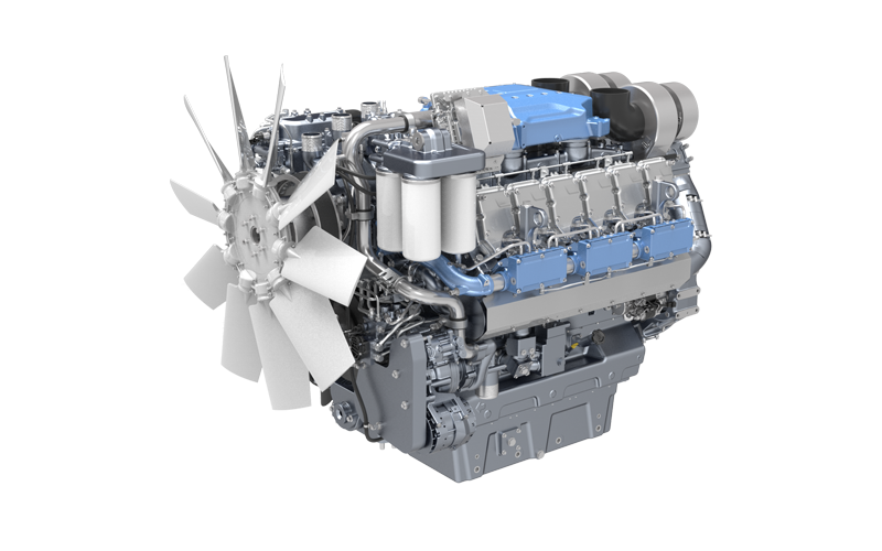 Motor para vehículos ferroviarios 12M25