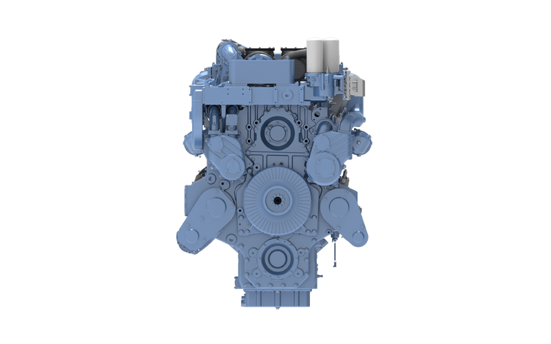Motor para cargadora de ruedas 12M55 - vista de detalle