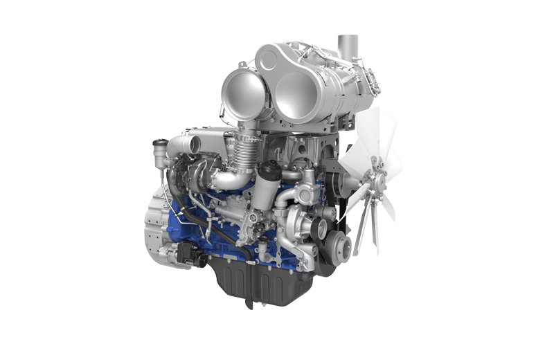 Harvester Engine WP10.5H - side view