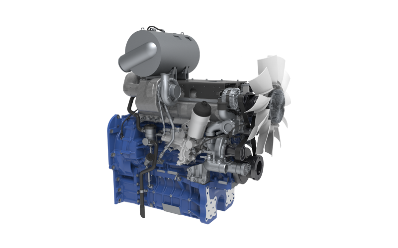 Tractor Engine WP10.5H - side view