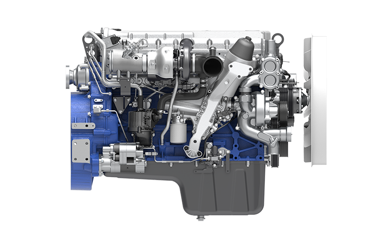 Medium & Heavy-Duty Dump Truck Engine WP10H - detail view