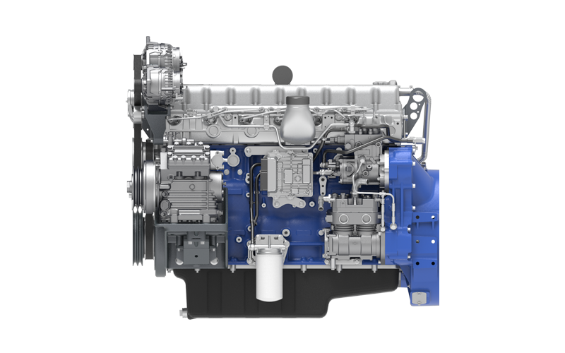 Rear-Engine Bus Engine WP10H - rear view