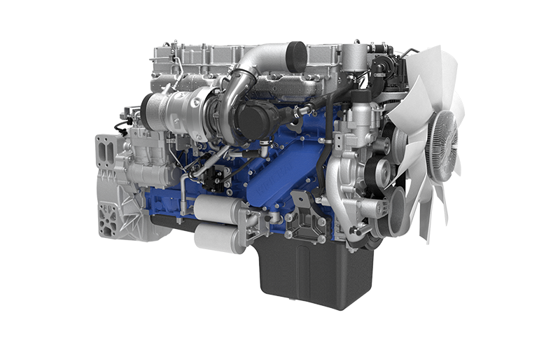 Truck Tractor Engine WP12 - side view