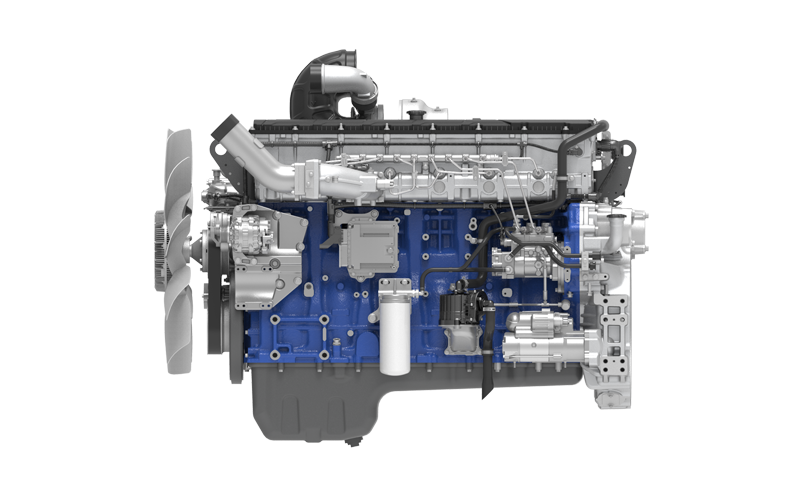 Wide-Body Dump Truck Engine WP15H - detail view