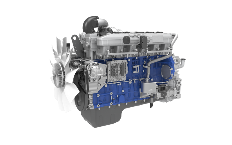 Methanolmotor für Wide-Body-Muldenkipper WP17T
