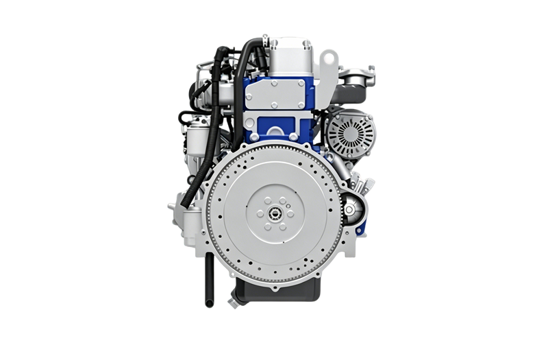 Forklift Engine WP3.2 - rear view