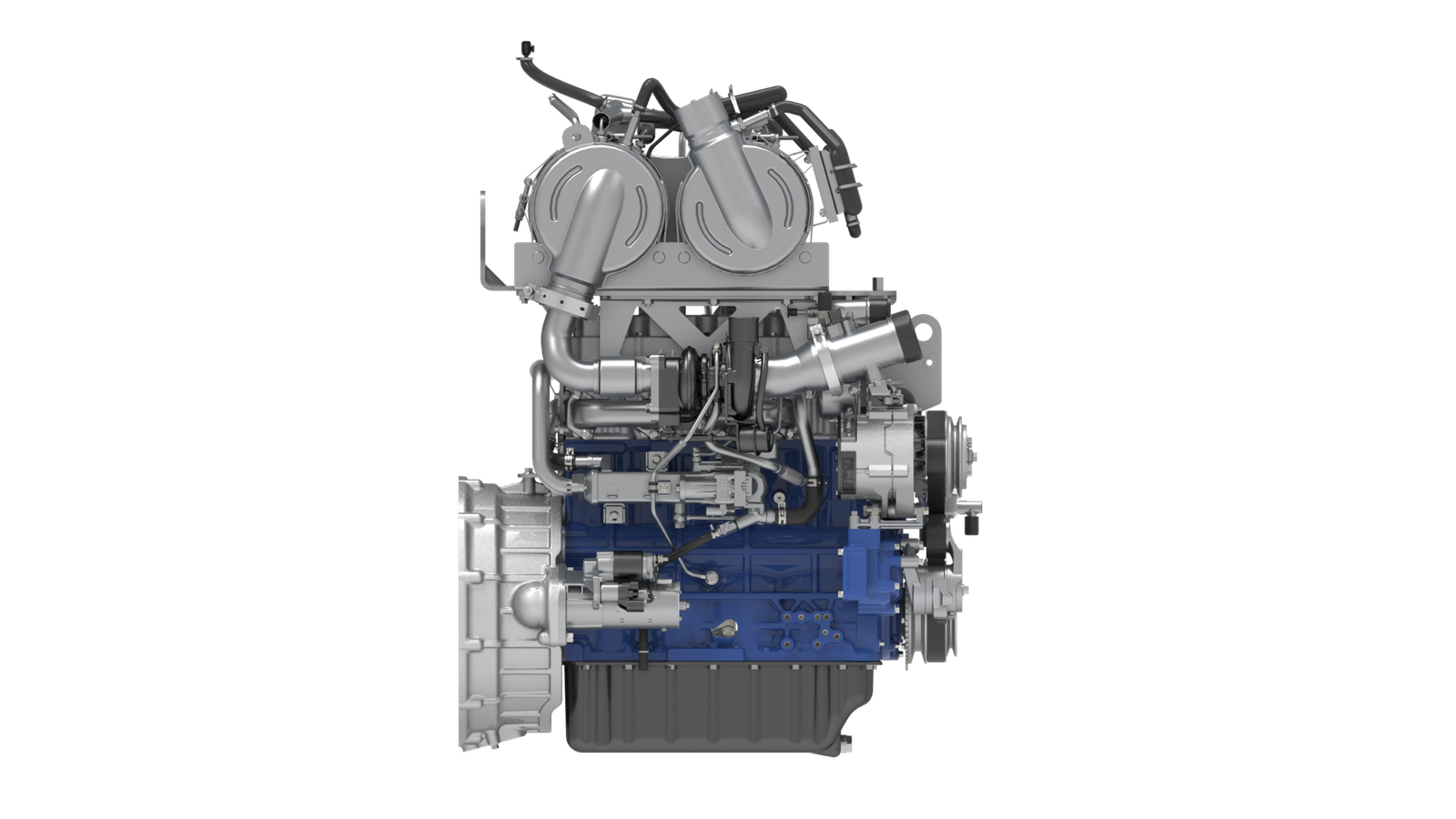 Wheel Loader Engine WP3.6N - rear view