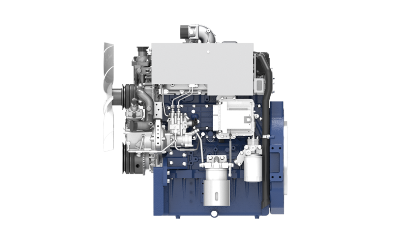 Tractor Engine WP4.1 - side view