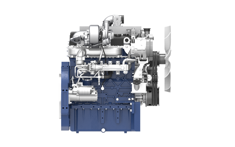 Tractor Engine WP4.1 - detail view
