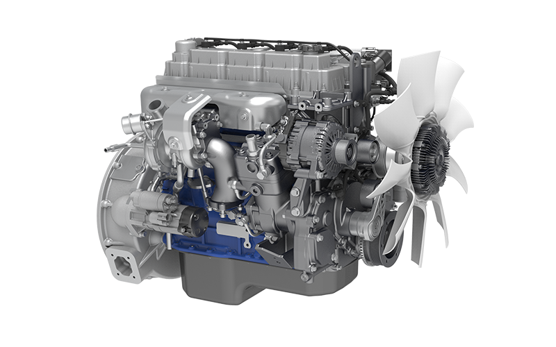 Light-Duty Yellow-Plate Cargo Truck Engine WP5N - side view