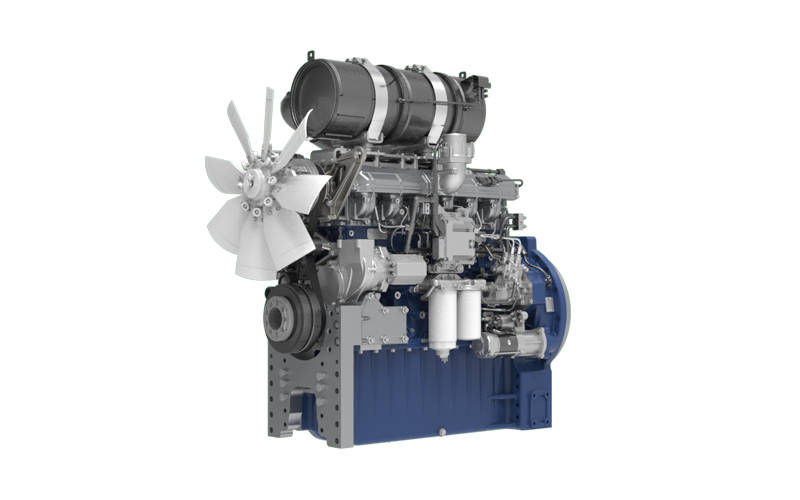 Tractor Engine WP7 - detail view