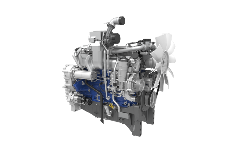 Tractor Engine WP7H - detail view